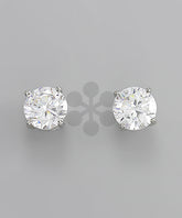 GS 10MM CZ PRONG STUD